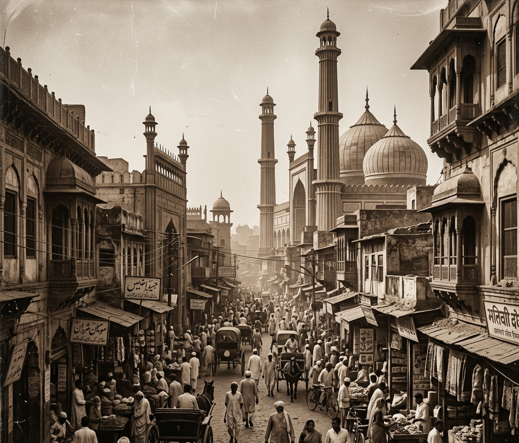 Shahjahanabad — the Mughal walled city built by Shah Jahan
